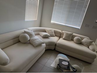 Brand new chenille couch