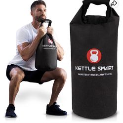 Kettle Smart – Portable Adjustable Kettlebell (10–35 lbs) – NEW
