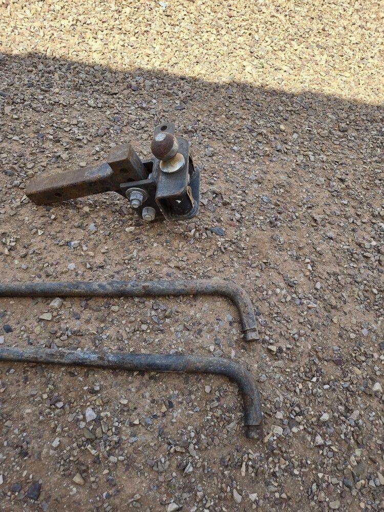 EAZ-LIFT Sway Bar Receiver Hitch - 2 pipes 2 5/16" ball