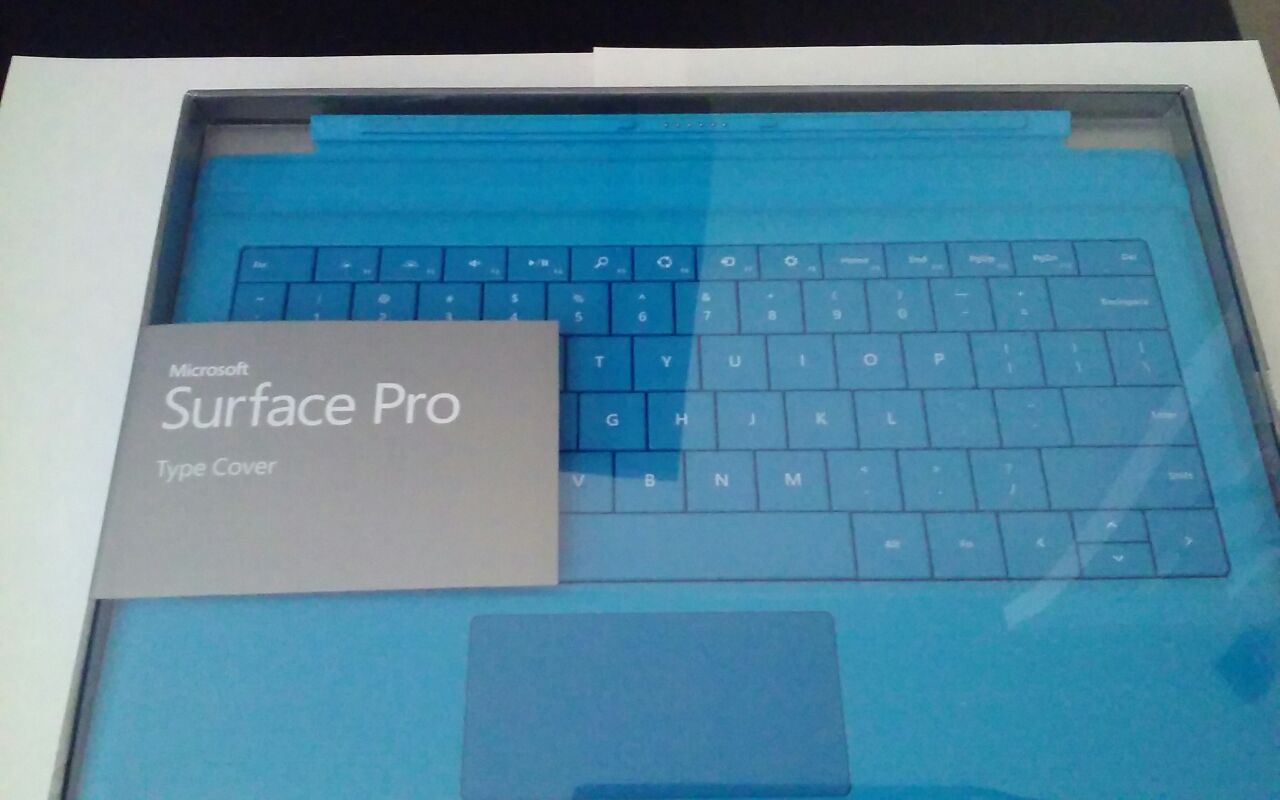 Microsoft Surface Type Cover 2 - Cyan