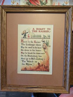 WWI German Kaiser Roast