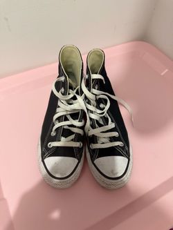 Converse (Black & Pink)