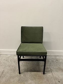 Mopio Odelia Olive Green Metal Dining Chair