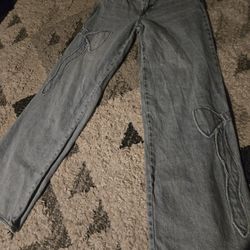 Pacsun Coquet Jeans Bow On Sides