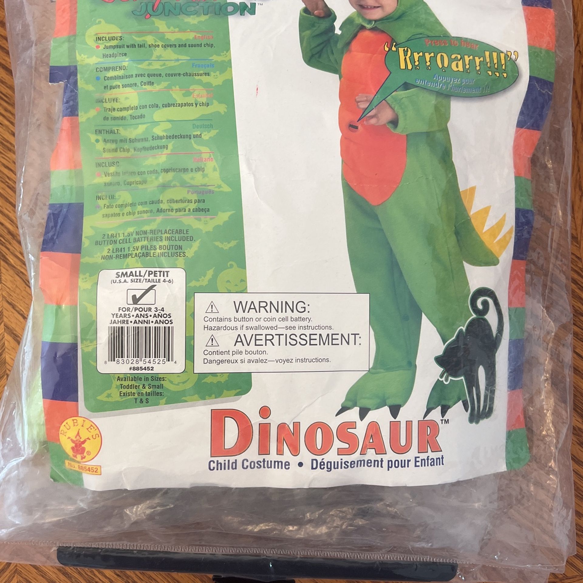 Halloween Dinosaur Costume