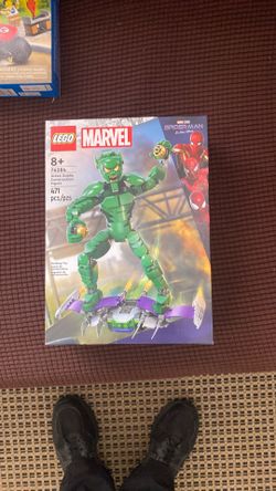 Lego Spider-Man green goblin set
