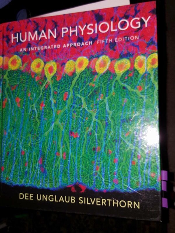 Human physiology book