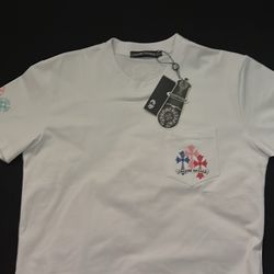 Chrome Hearts Multi Color Cross Cemetery T-Shirt Size M