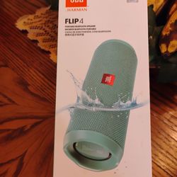JBL Flip 4 Wireless Bluetooth Speaker (Teal)