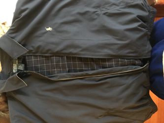 Polo jacket navy blue