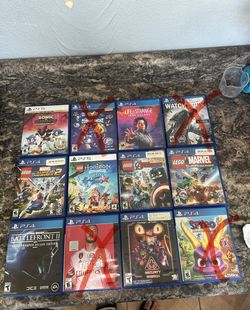 Bundle of 12 PlayStation Games