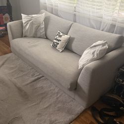 Light grey couch for sale