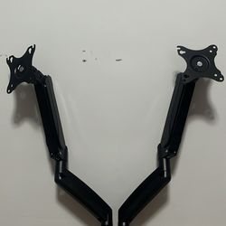 dual monitor arm