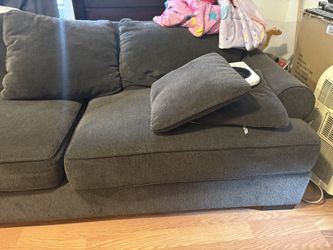 Grey Full Size Sofa Bed