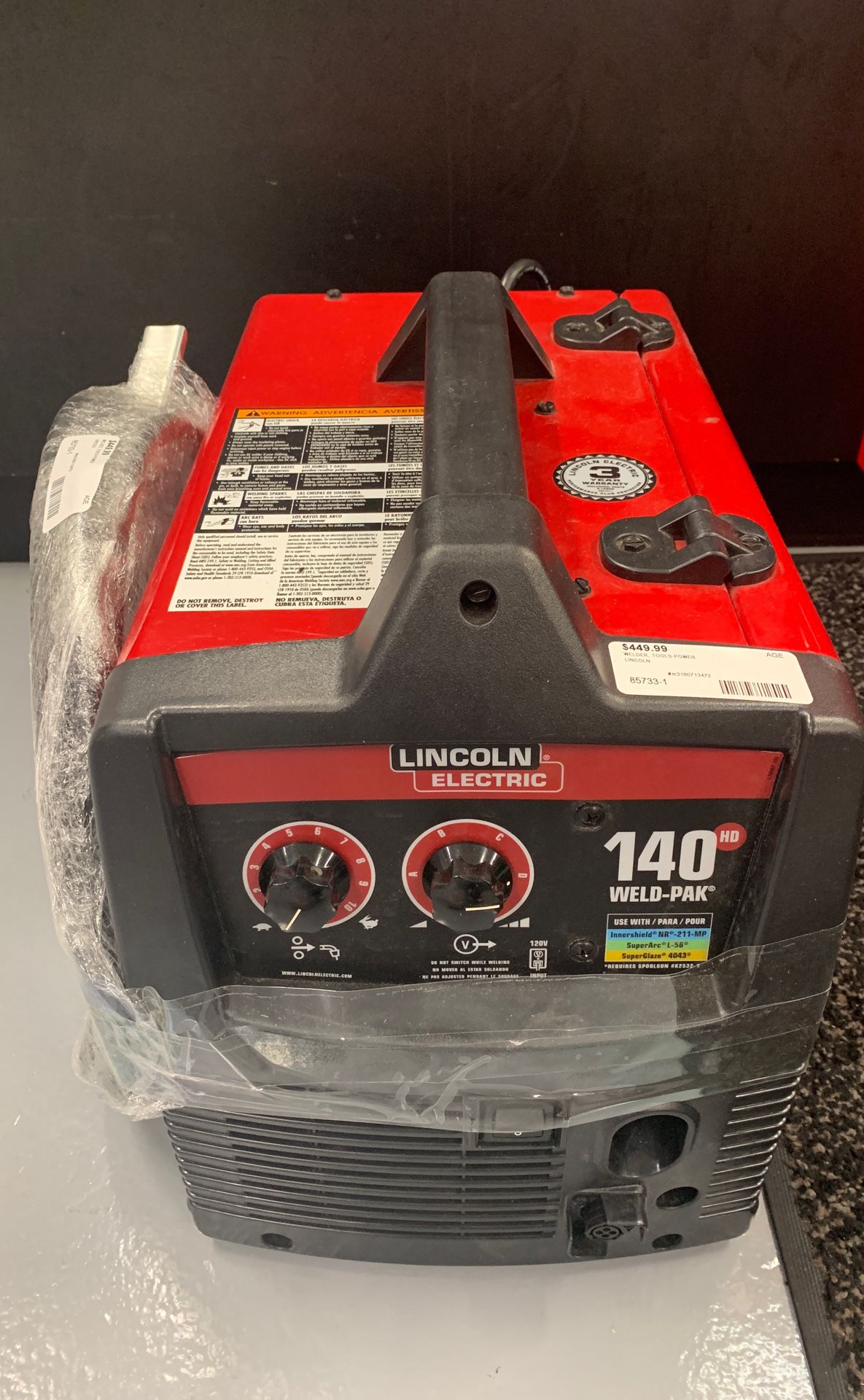 Lincoln Electric Welder 85733