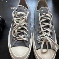 grey cdg converse 