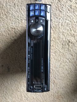 Alpine cde-122 radio