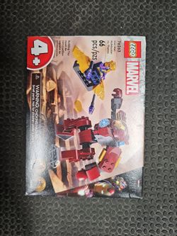LEGO MARVEL Iron Man Hulk buster vs. Thanos 76263