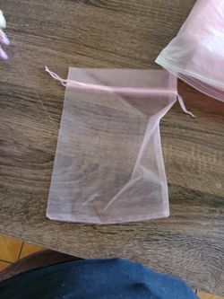 Clear Orgaza Bags 