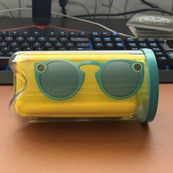 Snapchat Spectacles Teal Camera Sunglasses