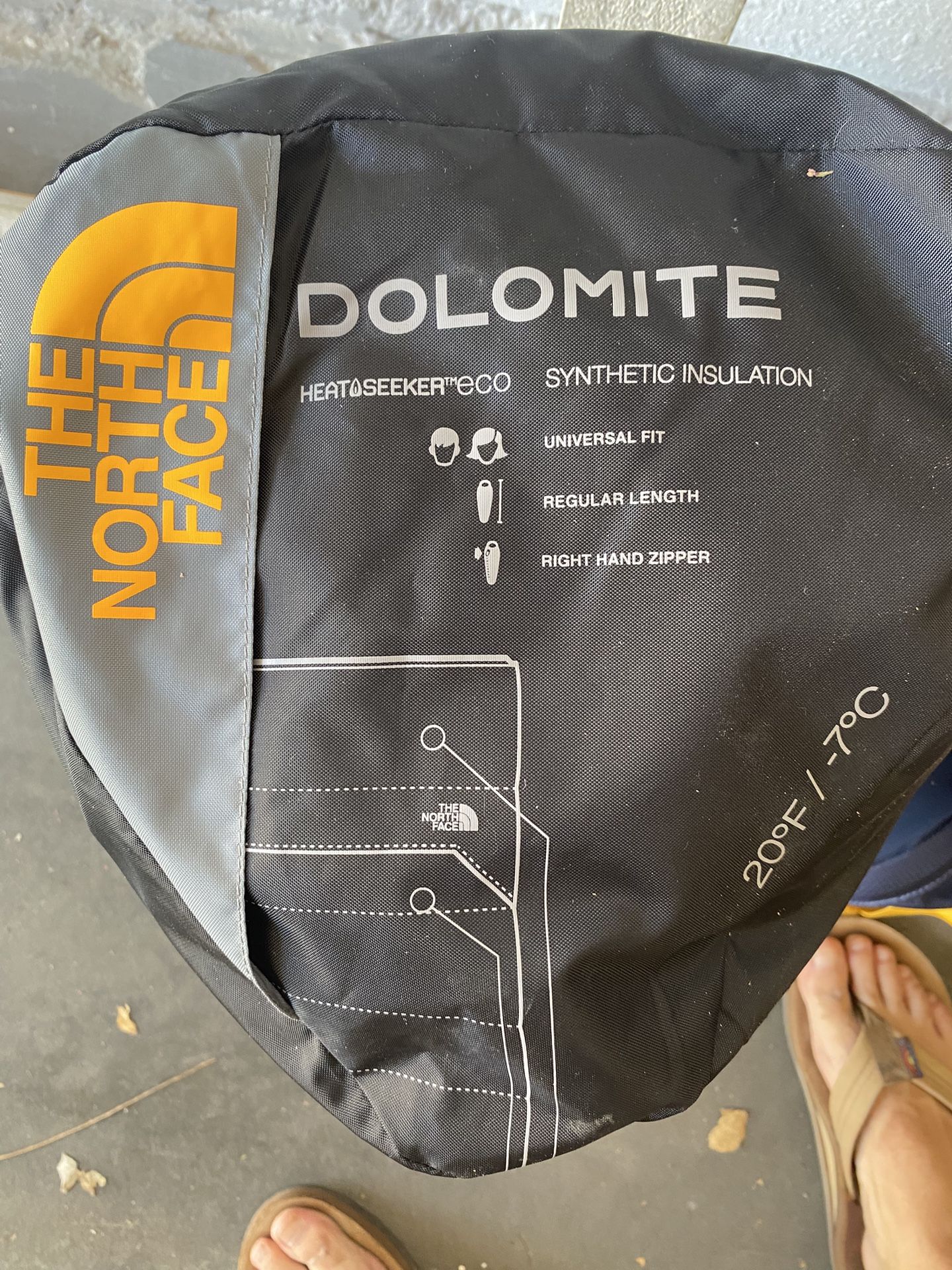 The north face Dolomite Sleeping Bag 20degree