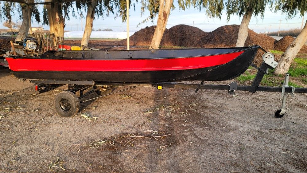 16ft Fishing Boat/9.8 Mercury 