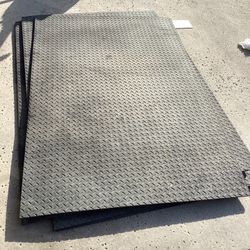 5 Heavy Duty Rubber 4 X 6 Floor Gym Mats 