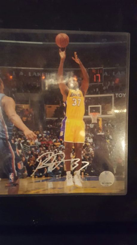 Ron Artest autograph