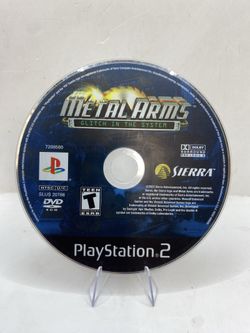 Metal Arms Glitch In The System Sony PlayStation 2 PS2 Game Disc Clean Tested