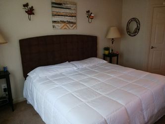  Black Brown KING SIZE Headboard