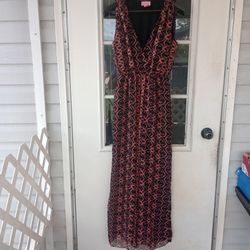 She's cool flowy jumpsuit Sz L