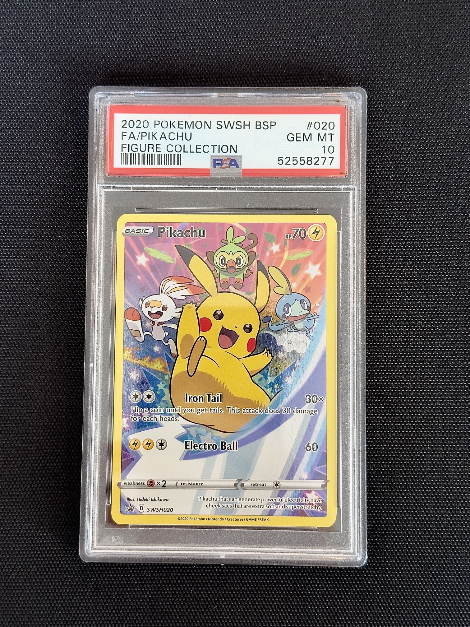 Pikachu Figure collection PSA 10