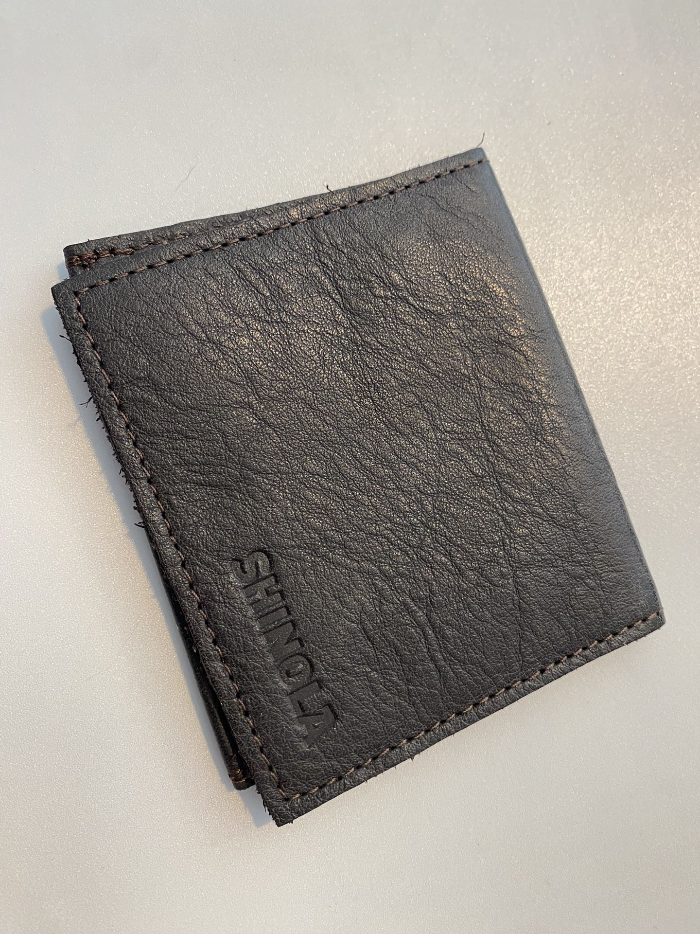 Shinola Leather Travel Sleeve/Wallet