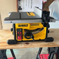 New Dewalt 8 1/4” Portable Table Saw  $285