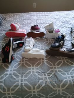 Mixed Sneaker Lot – Adidas, Vans, Puma, Heelys