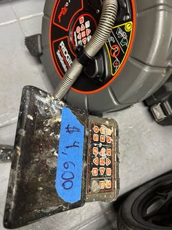 Ridgid camera and monitor