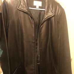 Ladies Worthington Genuine Lambskin Leather