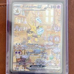 Alakazam ex 201/165 SIR Pokemon Card Scarlet & Violet 151 
