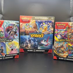 Random Pokemon Booster Bundles