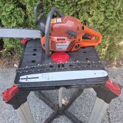 Husqvarna 340 chainsaw 18in and 16in bars and chains- $200 (Kent)