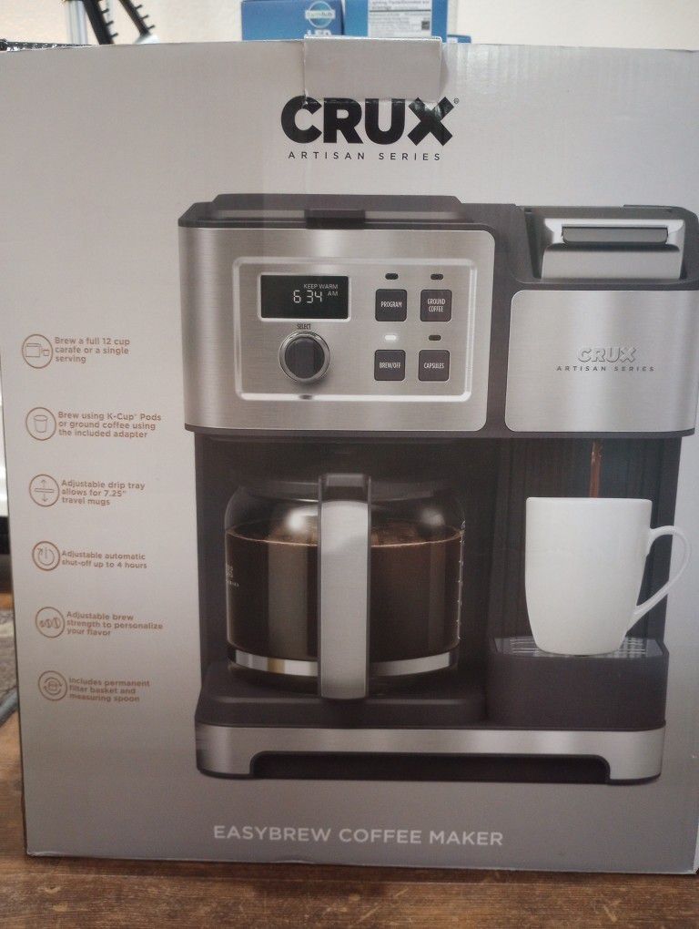 Crux Espresso Machine for Nespresso Pods