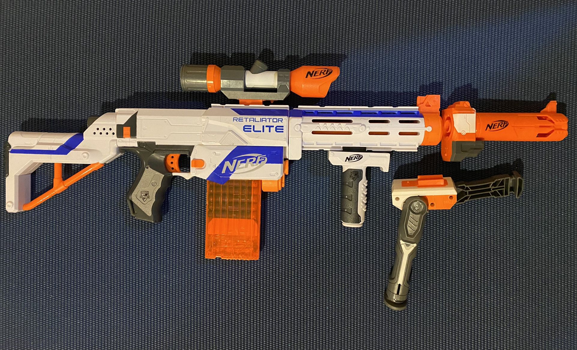 Nerf w/ Attachments for Sale in IL - OfferUp