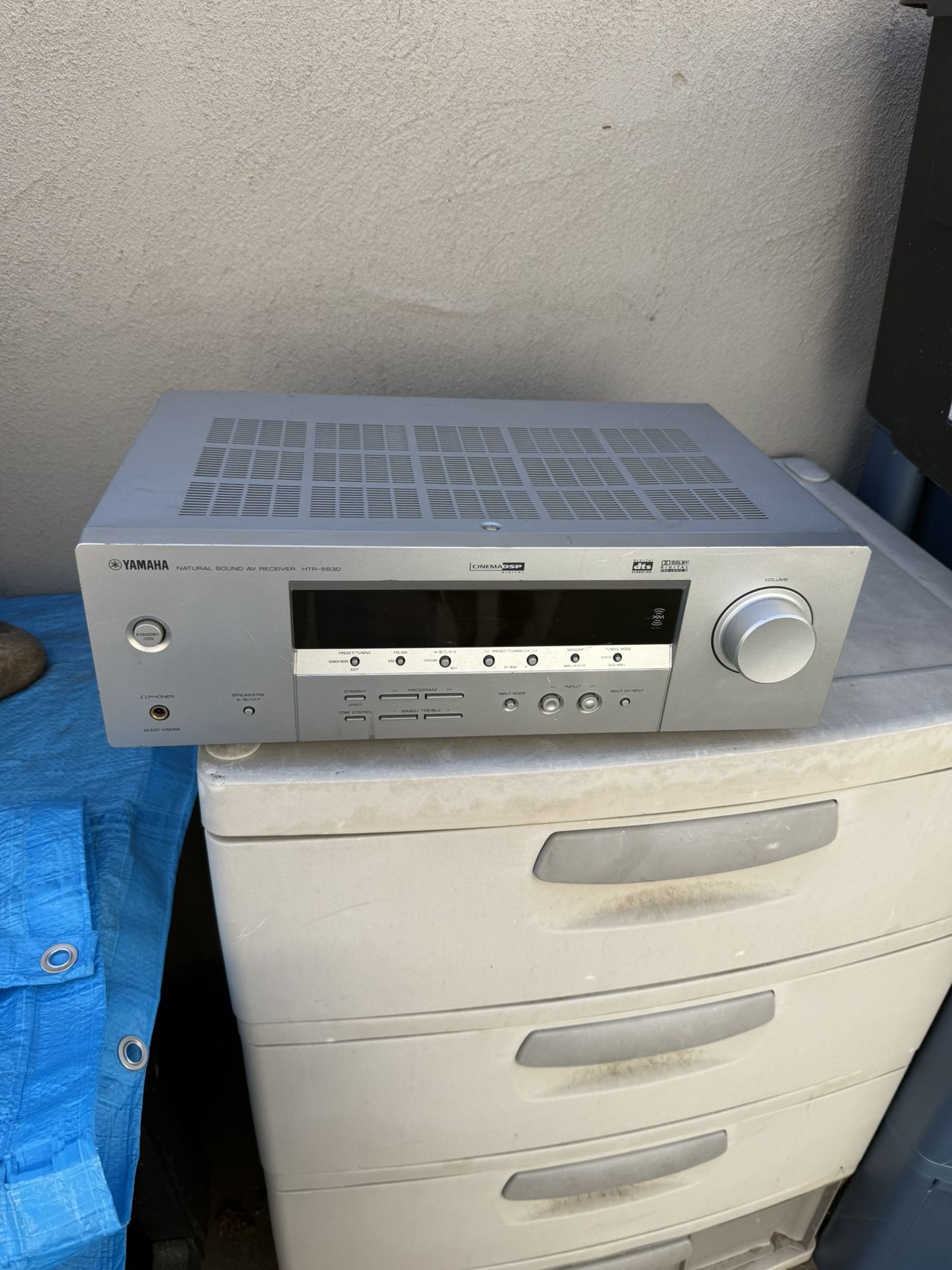 Yamaha HTR-5930 Receiver HiFi Stereo 5.1 Channel Home Theater Audio Radio AVR