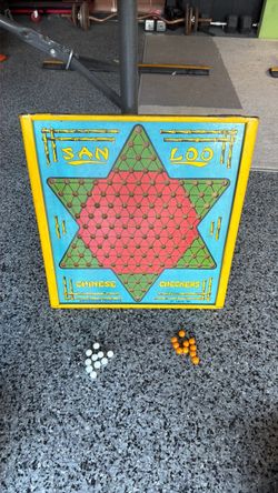 Vintage Chinese checkers