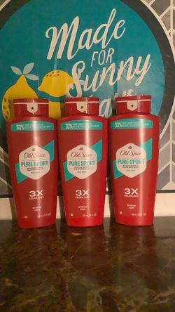 Old Spice Pure Sport Body Wash 3-Pack