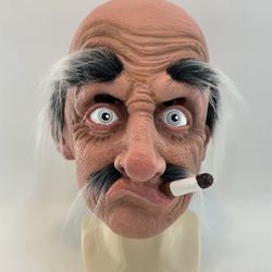 Old Man Silicone Mask