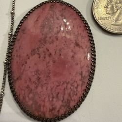 Sterling Silver Semi Precious Stone Pendants 