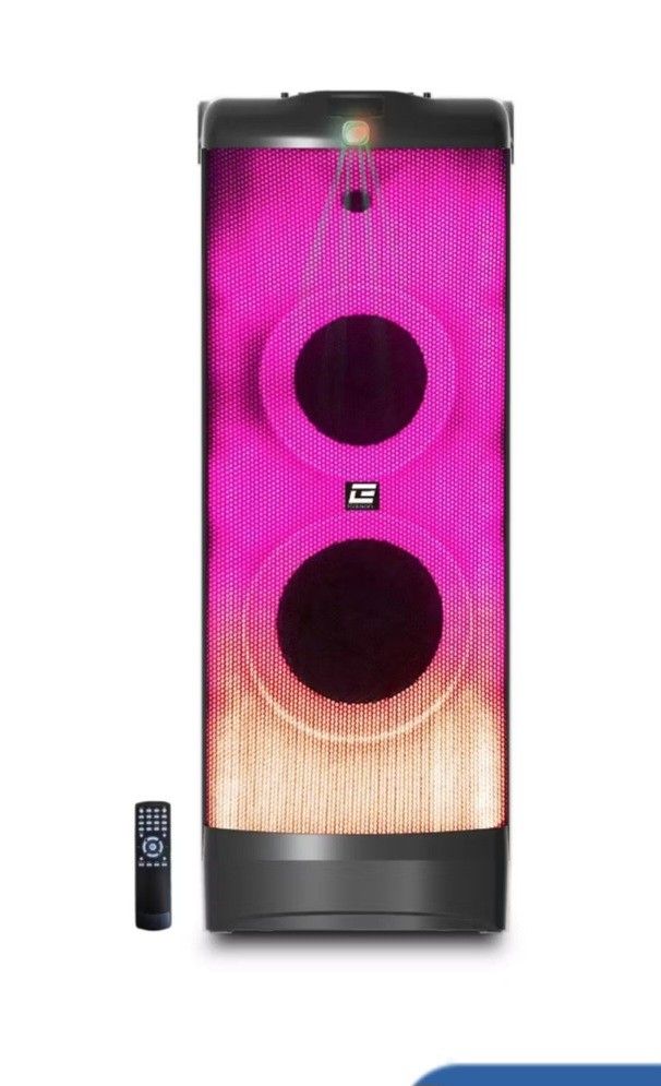 Edison 6000w Bluetooth Speaker Has Ligths
