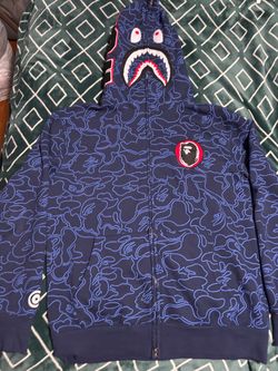 BAPE 30th Anniversary Line Camo Shark Full Zip Hoodie