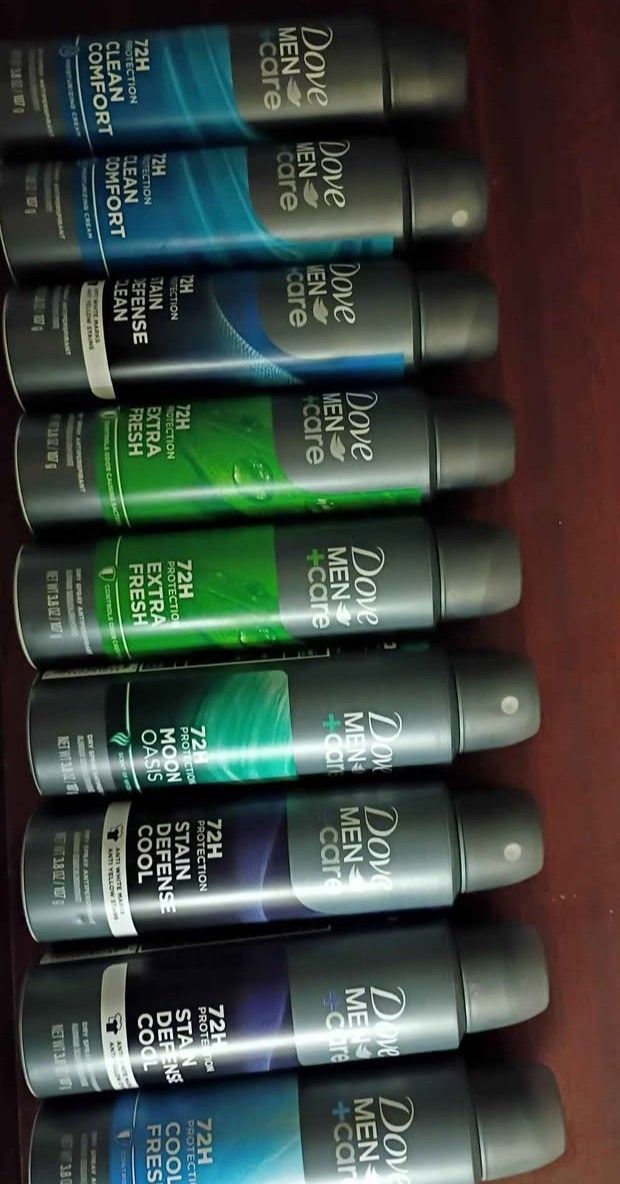 Men's Dove Deodorant Bundle X9